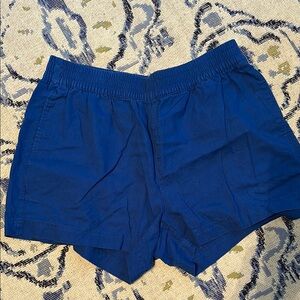 Old Navy Blue Athletic Shorts Lightweight Elastic Waist